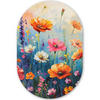 WANDBILD Blumen - Natur - Aquarell - Kunst 60x90 cm - Multicolor, Kunststoff (60/90cm) - MuchoWow