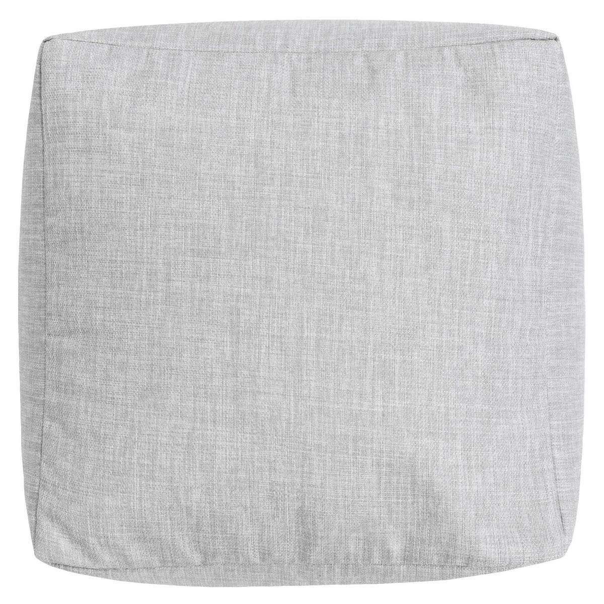 POUF Outdoor Amara - Grau, Textil (40/24/40cm) - icon