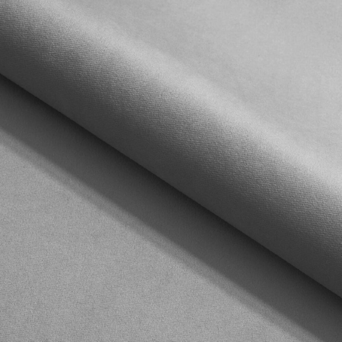 POLSTERBETT BOSTON SLIM, 140 x 200 cm mit Bettkasten und Lattenrost aus Holz, Farbe: Grau, Velourestoff - Grau, Holz/Kunststoff (140/200cm) - Alpi-Möbel