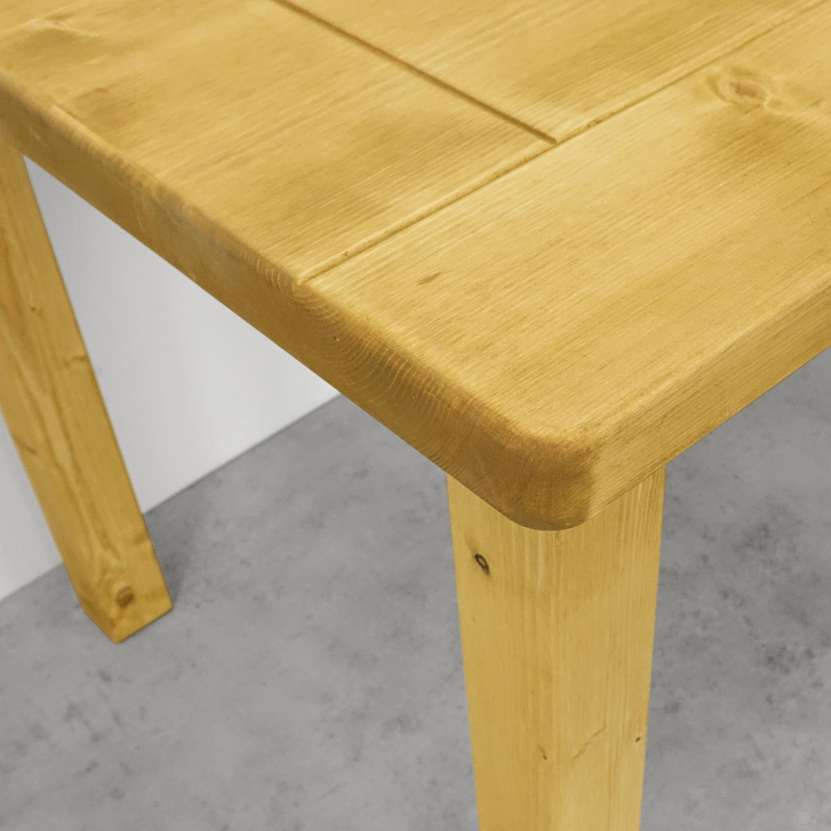 ESSTISCH aus Massivholz VINTAGE - Honig, Holz (180/80/75cm) - Seart