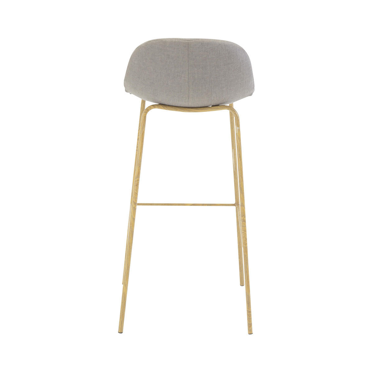 BARHOCKER 2er-Set grau - Grau, Holzwerkstoff (42/95/44cm) - ebuy24