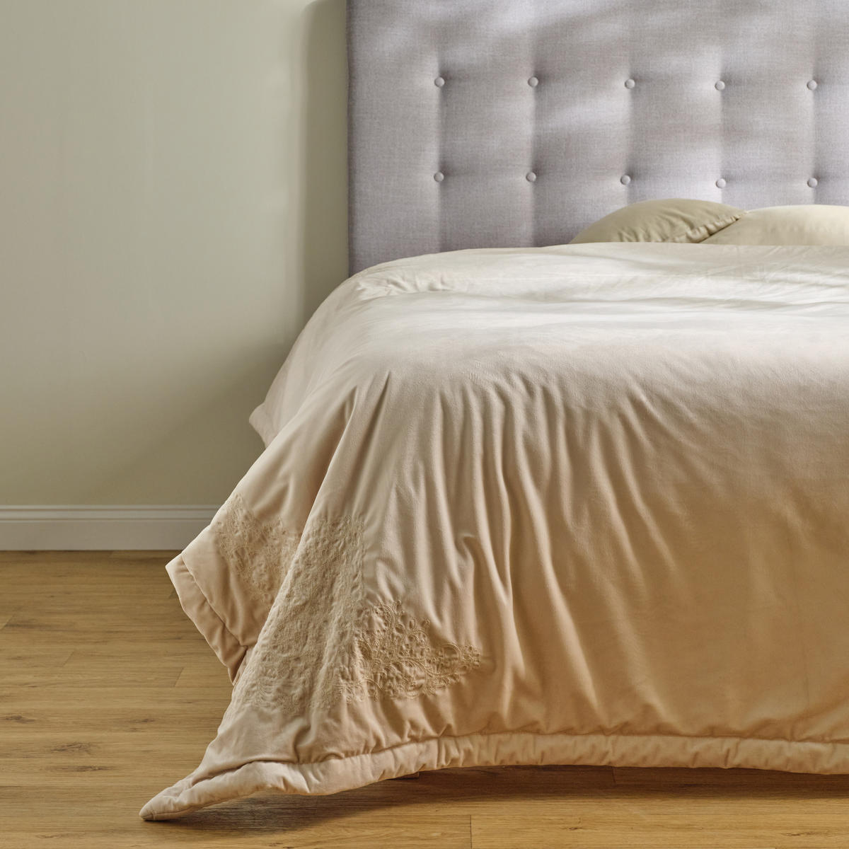 TAGESDECKE Arabea - Beige, Textil (200/220cm) - home&you