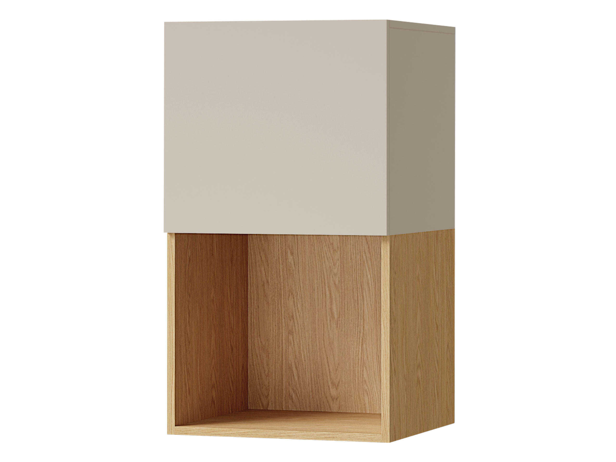 HÄNGESCHRANK Lorin LO14 - Kaschmir/Eichefarben, Holzwerkstoff (45/78/40cm) - MIRJAN24