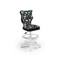 KINDERSTUHL Petit mit Fußstütze - Schwarz, Textil (66/90/66cm) - RAUMHIRSCH FURNITURE