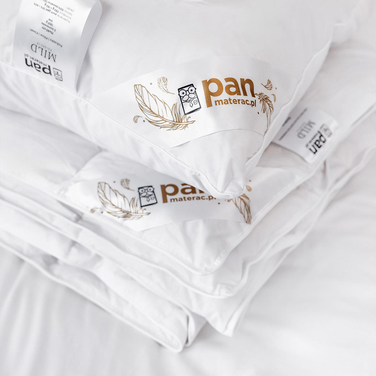 DAUNENDECKE Mild Winter - Weiß, Textil (200/220cm) - Mr Mattress
