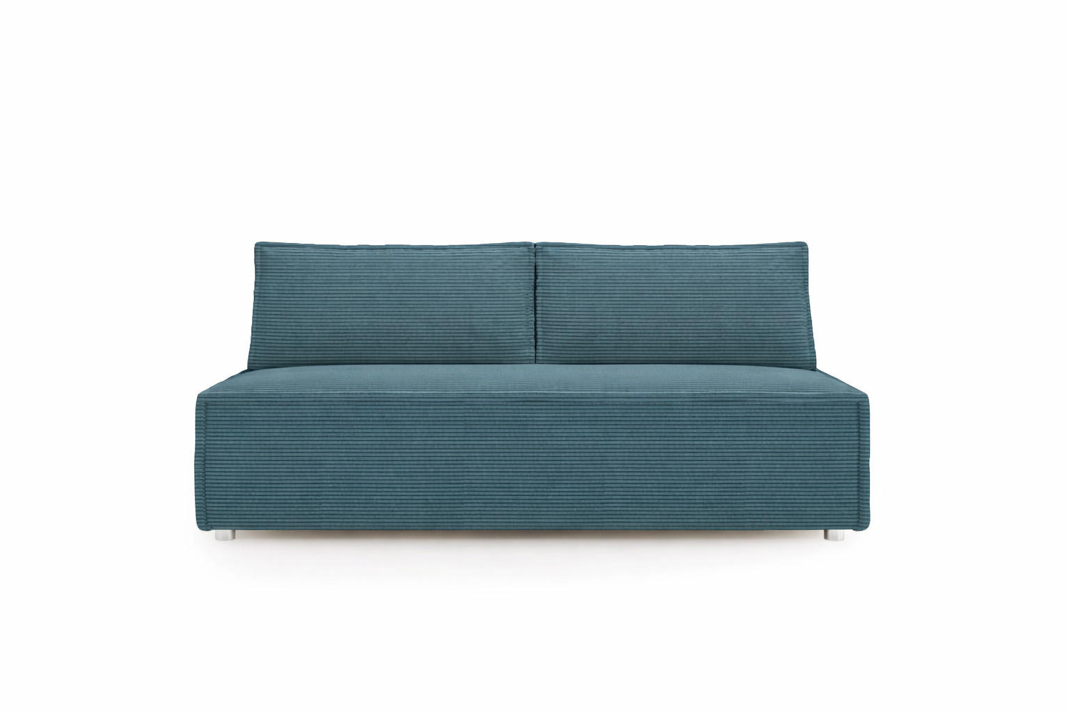 SCHLAFSOFA Mit Bettkasten DUO, Stoff Poso, Azurblau - Blau, Holz (198/89/90cm) - Kaiser Möbel