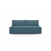 SCHLAFSOFA Mit Bettkasten DUO, Stoff Poso, Azurblau - Blau, Holz (198/89/90cm) - Kaiser Möbel