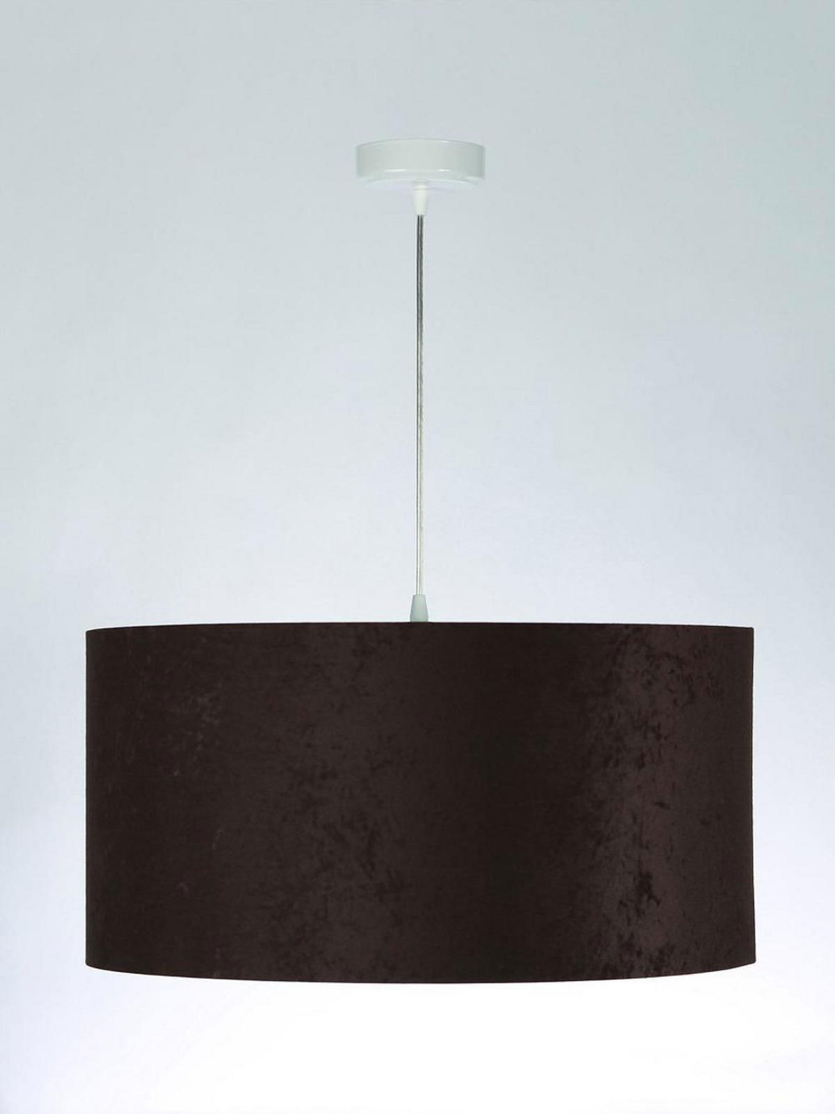 HÄNGELEUCHTE Weiß 50/25 cm - Weiß/Braun, Kunststoff (50/0.8/25cm) - ONZENO