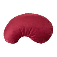 XL-KISSEN-BOHNE Samt&Sonders karmin-rot 70/45 cm - Rot, Textil (45/70cm) - beties Heimtextil