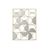 WANDSPIEGEL - 77 cm x 1 cm - Metall - Goldfarben - TAYAN - Goldfarben, Metall (77/102/1cm) - Vente-Unique