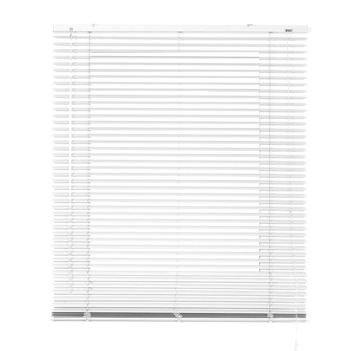 JALOUSIE venetianische mit weißer Zugschnu 165X250 - Weiß, Metall (165/250cm) - STORESDECO