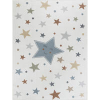 KINDERTEPPICH Maschinenwaschbar 120x170 cm Beige - Beige, Naturmaterialien/Textil (120/170cm) - LIVABLISS