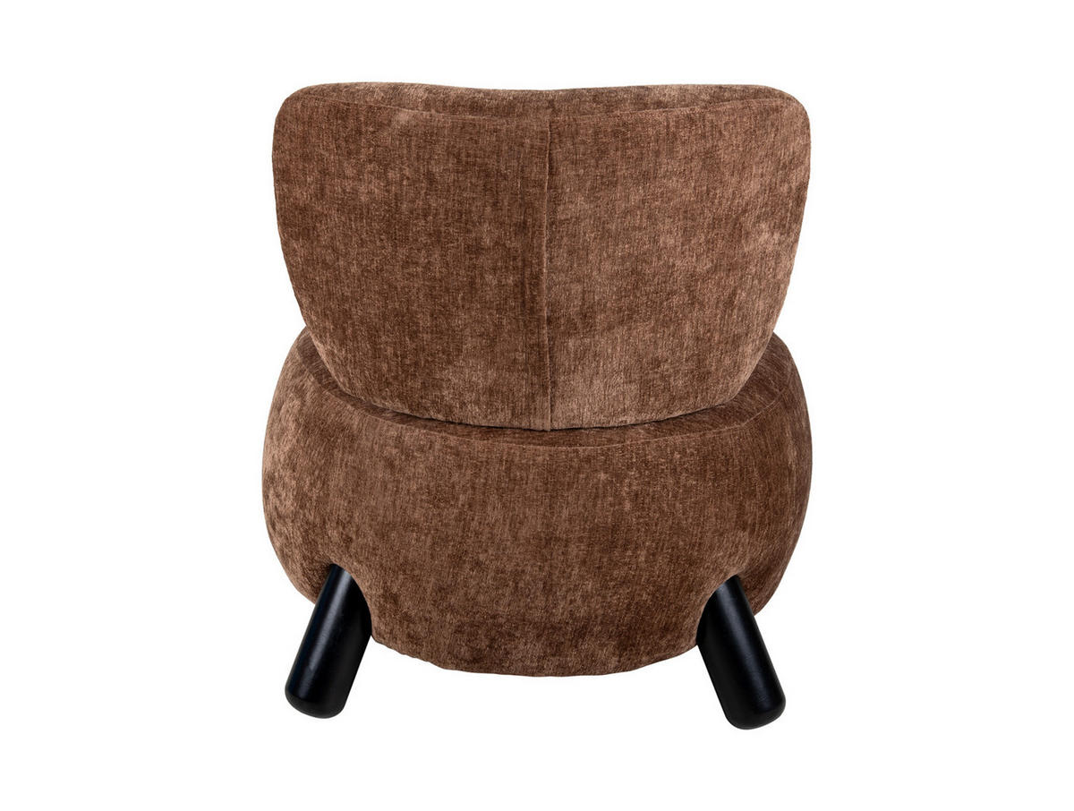 SESSEL Busto Braun 74/74/74 cm - Braun, Kunststoff (74/74/74cm) - Leitmotiv