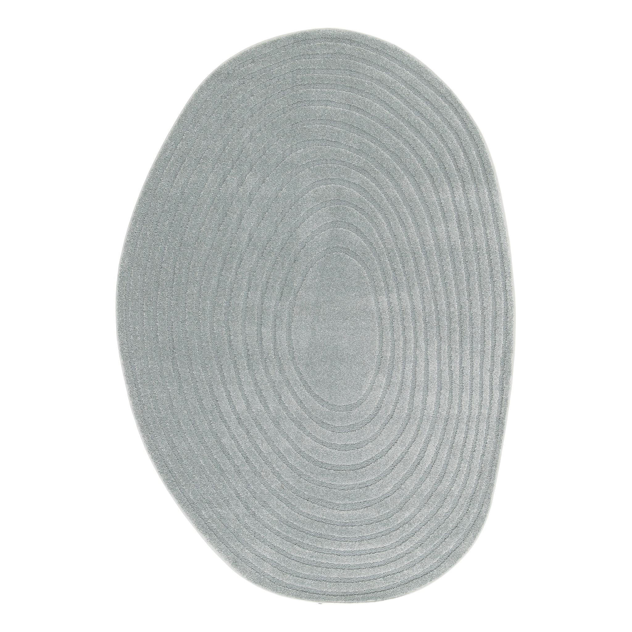 TEPPICH sehr weich mit Relief-Effekt Blau - Blau, Textil (160/230cm) - AFK Living