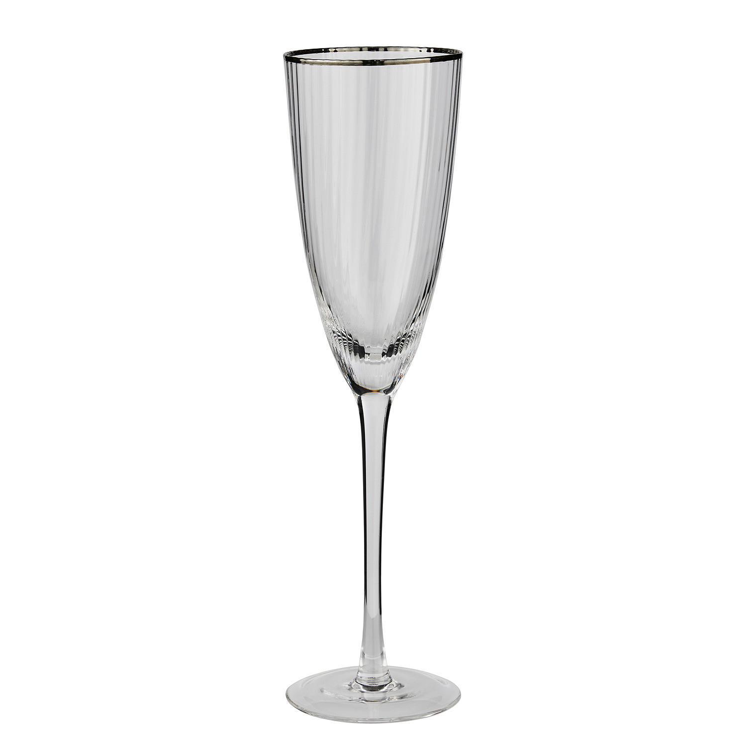 SEKTGLAS (4er Set) Chelsea - Transparent, Glas (0.25L) - Butlers