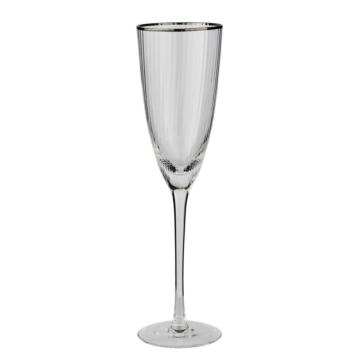 SEKTGLAS (4er Set) Chelsea - Transparent, Glas (0.25L) - Butlers