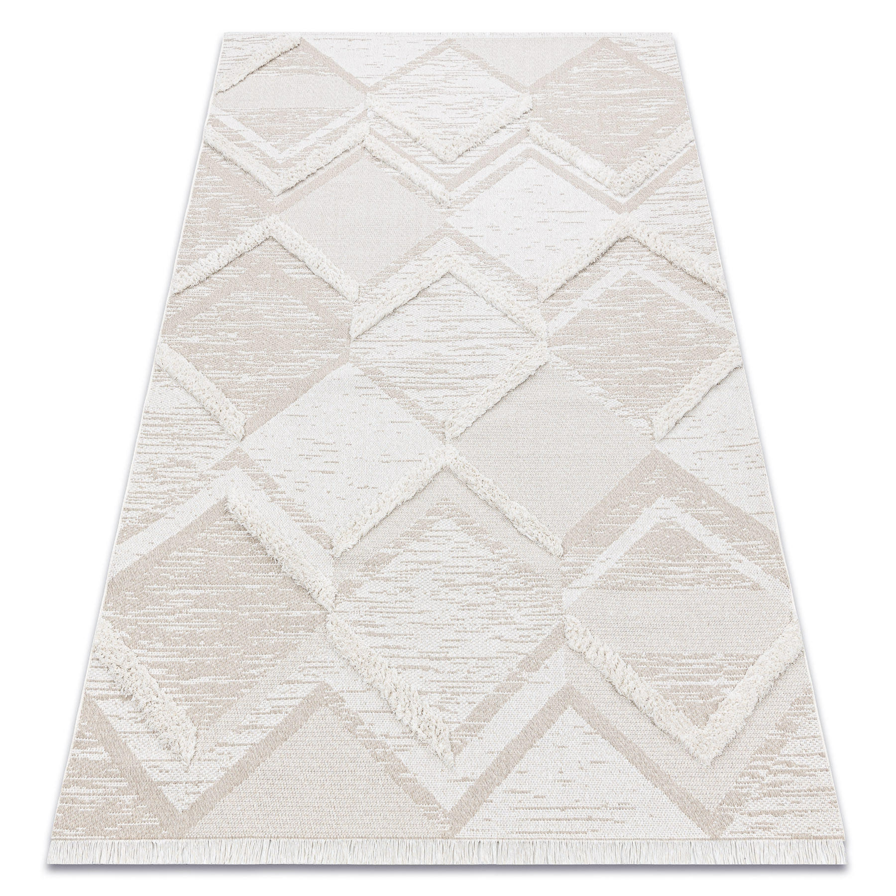 rugsX Teppich Beige 117x170 cm