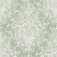 VLIESTAPETE Maddox - Grün, Papier/Kunststoff (52/1000cm) - LAURA ASHLEY
