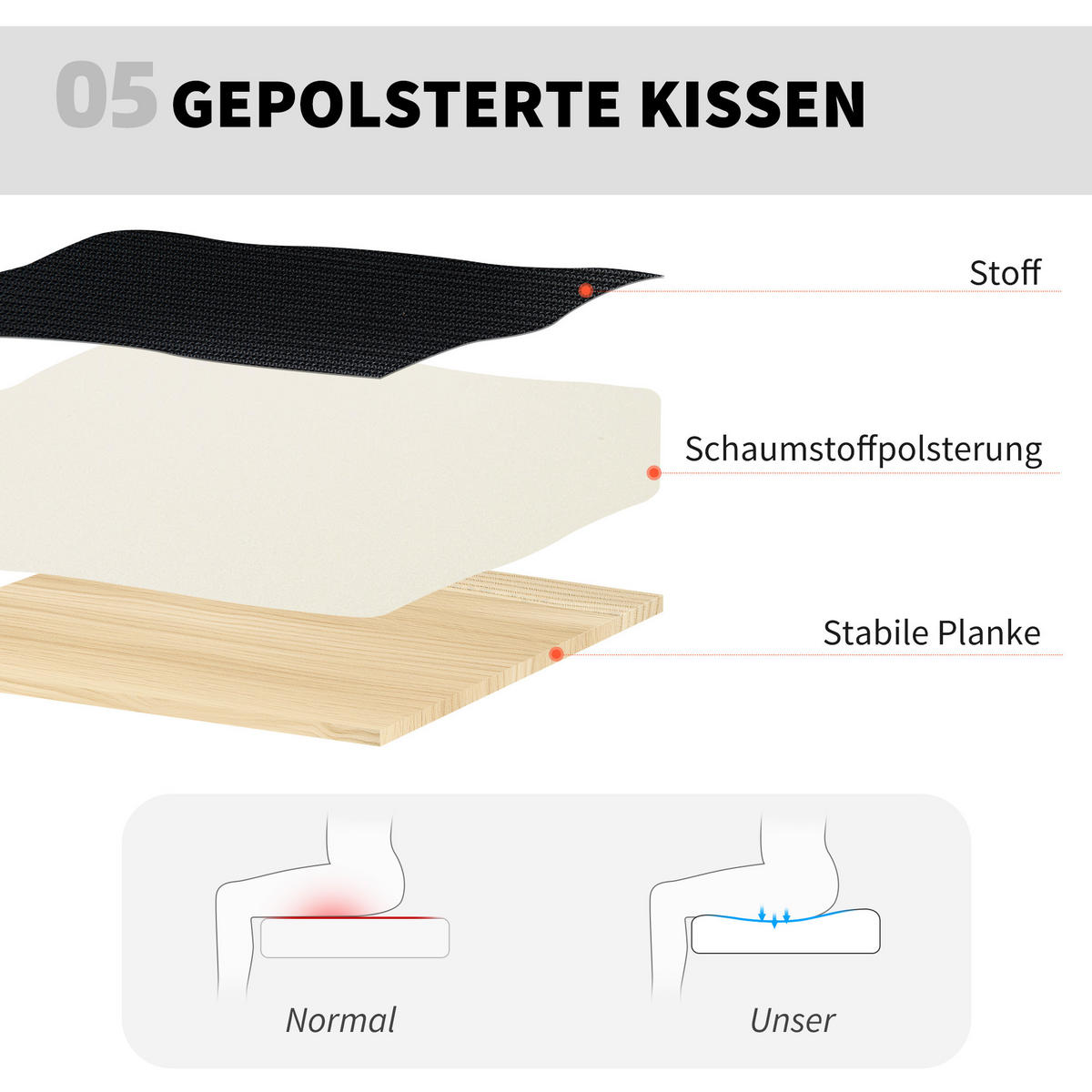 BÜROSTUHL Schreibtischstuhl mit verstellbarer Fußring Lendenwirbelstütze Schwarz - Schwarz, Textil (59/119/62cm) - HOMCOM