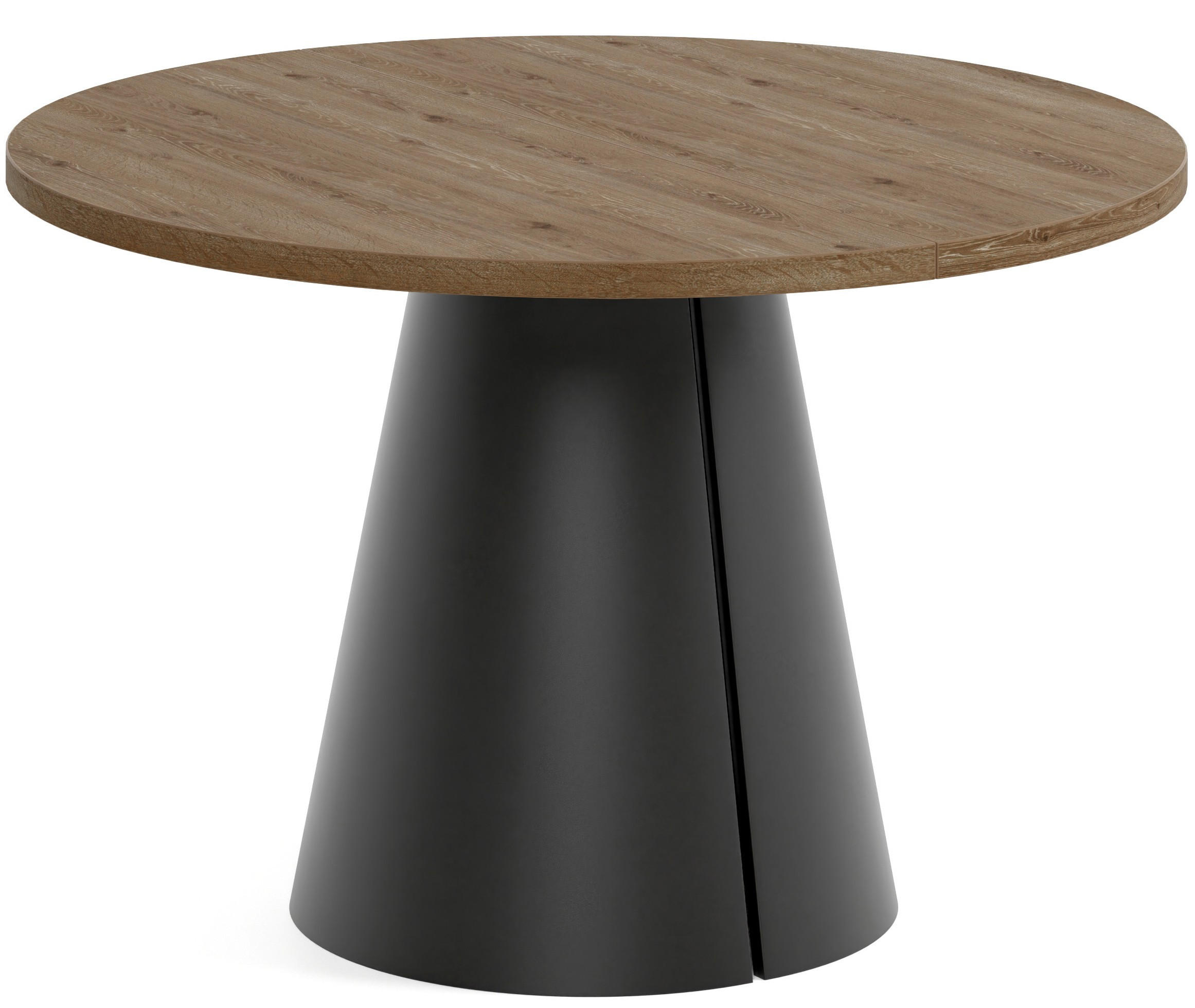 TISCH Schwarz ALMA Ausziehbar 120/196 cm - Schwarz, Holzwerkstoff (2/120/76cm) - Sepro Meble