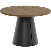TISCH Schwarz ALMA Ausziehbar 120/196 cm - Schwarz, Holzwerkstoff (2/120/76cm) - Sepro Meble