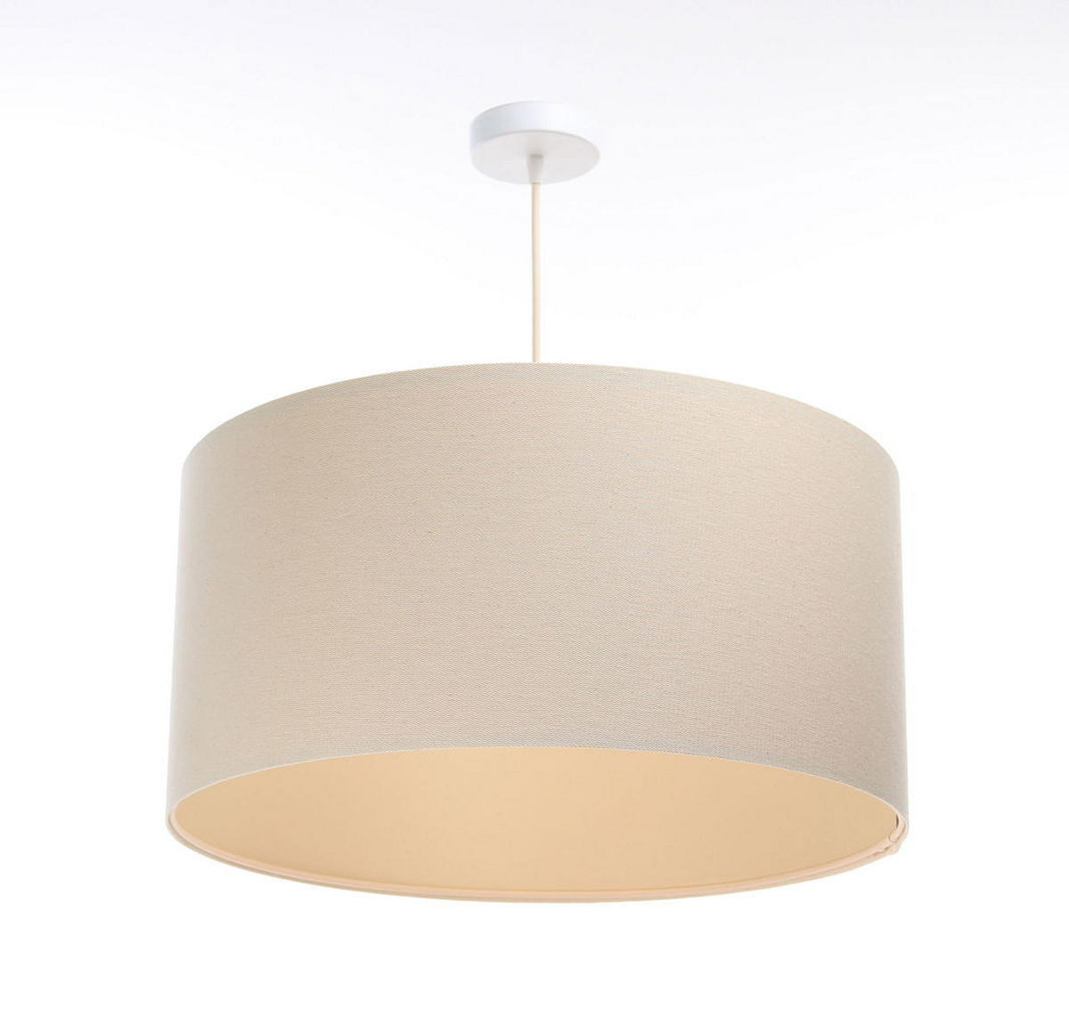 HÄNGELEUCHTE Beige 60/30 cm - Beige, Kunststoff (60/0.8/30cm) - ONZENO
