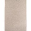 TEPPICH In-/Outdoor Flachgewebe Unifarben Polypropylen Balkon Beige Rechteckig 120x170 - Beige, Textil (120/170cm) - KADIMA DESIGN