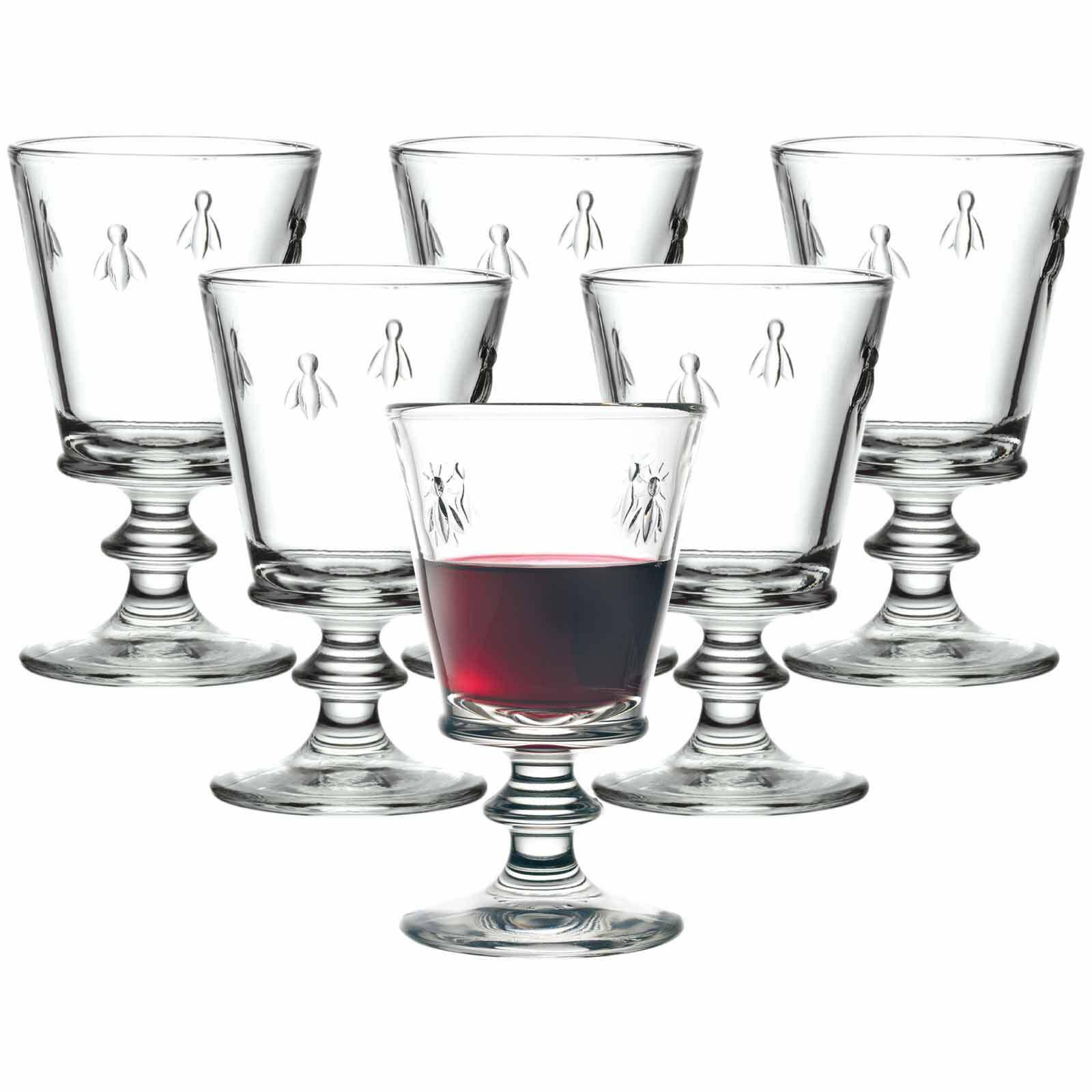 ROTWEINGLÄSER Biene Abeille transparent 350 ml 6er Set - Transparent, Glas (0.35L) - La Rochère