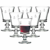 ROTWEINGLÄSER Biene Abeille transparent 350 ml 6er Set - Transparent, Glas (0.35L) - La Rochère