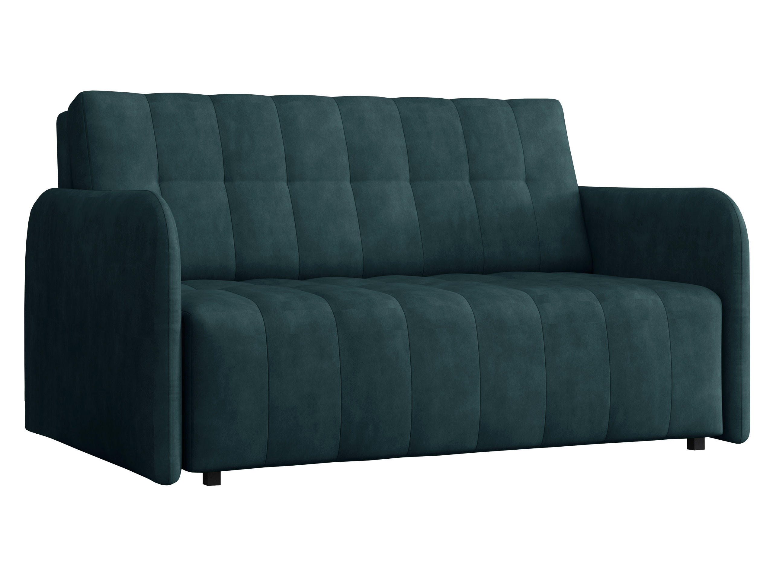 SCHLAFSOFA Viva Grand III - Türkis/Schwarz, Holz/Kunststoff (145/85/95cm) - MIRJAN24