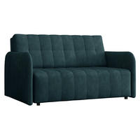 SCHLAFSOFA Viva Grand III - Türkis/Schwarz, Holz/Kunststoff (145/85/95cm) - MIRJAN24