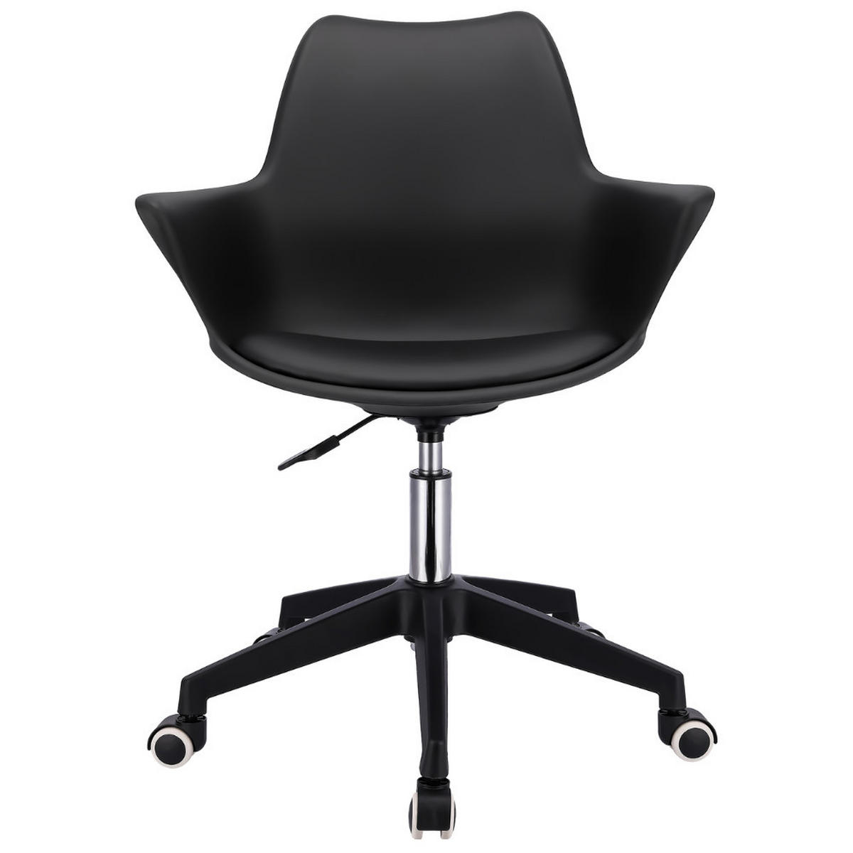 DREHSTUHL Inez - schwarz - Schwarz, Kunststoff (63/95/60cm) - JuMi