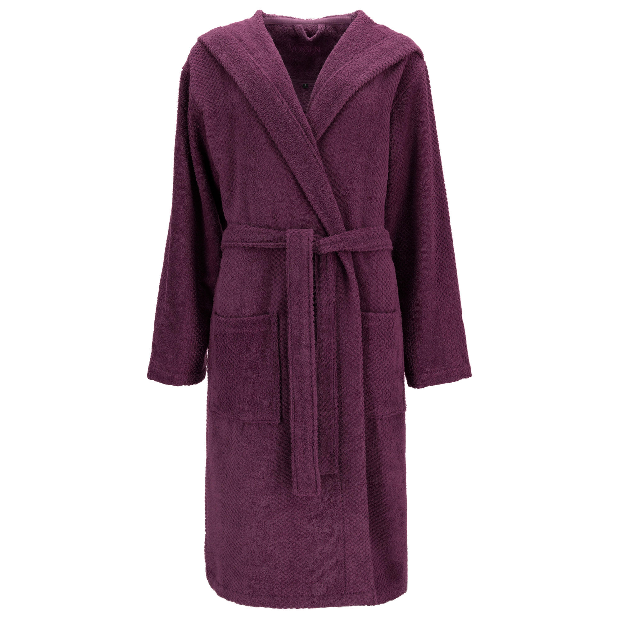 BADEMANTEL UNISEX KAPUZE BALANCE SAMU ELDERBERRY - 3880 - Lila, Textil (Lnull) - Vossen