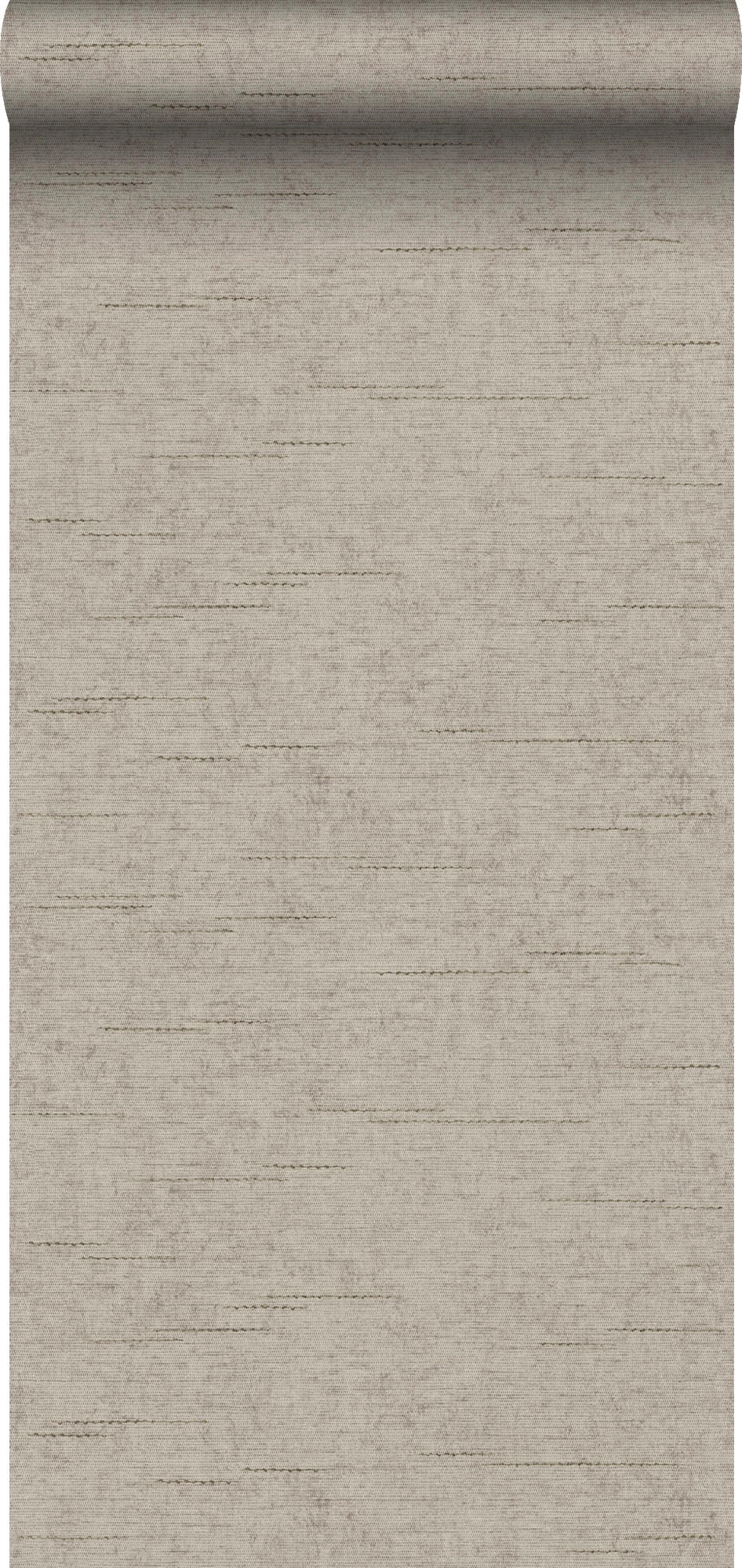 TAPETE Gewebeoptik 53 cm x 10 m - Braun, Papier (53/1000cm) - Sanders & Sanders