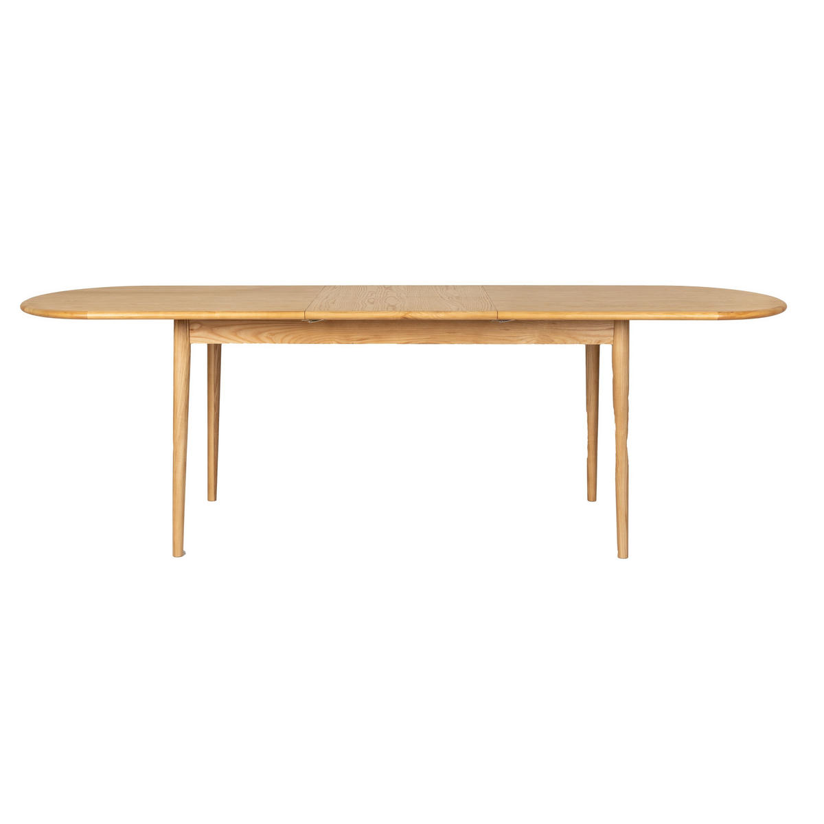 ESSTISCH Twist Ausziehbarer 185/240x90 cm Eiche - Beige, Holz (240/90/76cm) - Zuiver