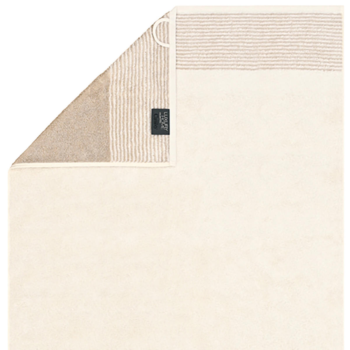 DUSCHTUCH Frottee in Beige 80 x 150 cm - Naturfarben, Naturmaterialien (80/150cm) - Cawoe