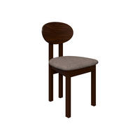 ESSZIMMERSTUHL Divo III - Hellbraun/Nussbaumfarben, Holz/Textil (47/85/48cm) - MIRJAN24