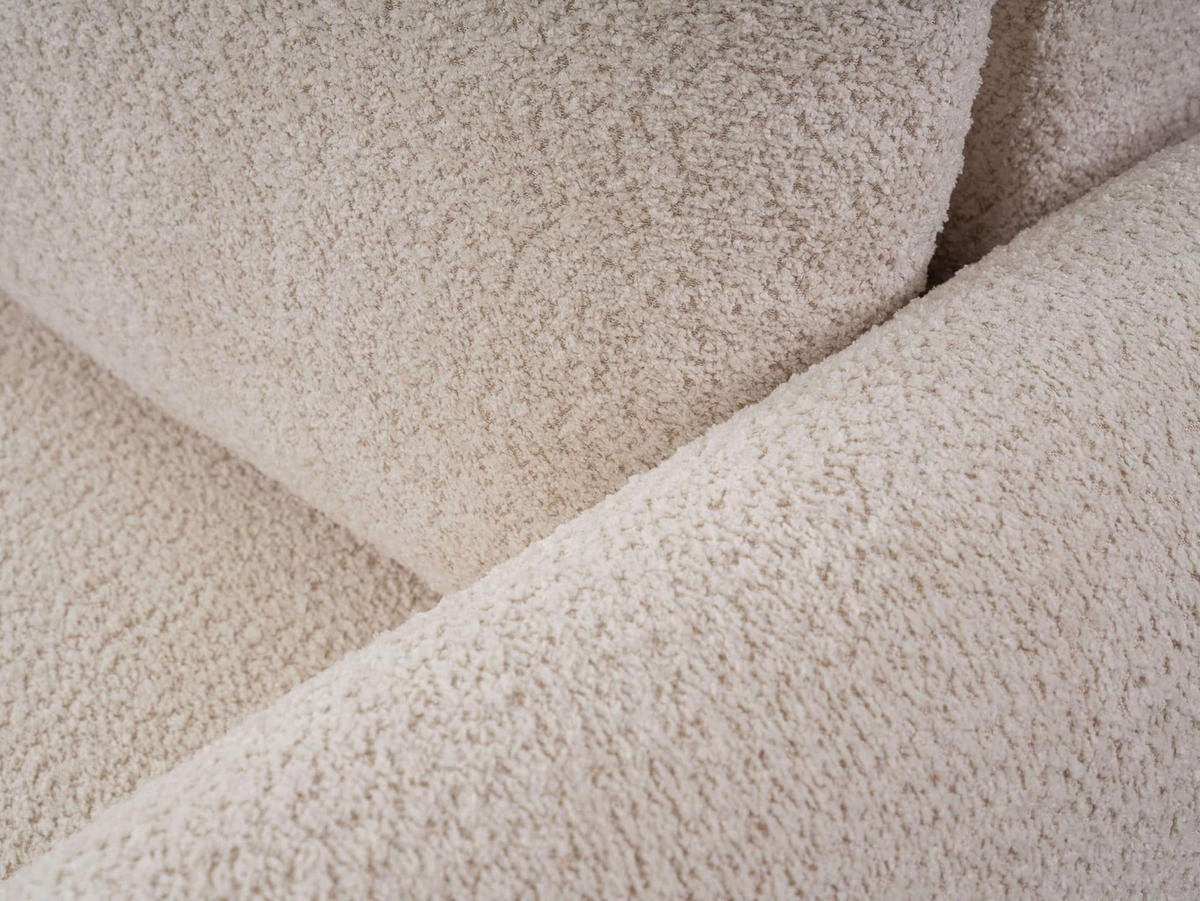 ECKSOFA Adel 257 × 171 cm - Eichefarben, Textil (257/171cm) - Design Möbel