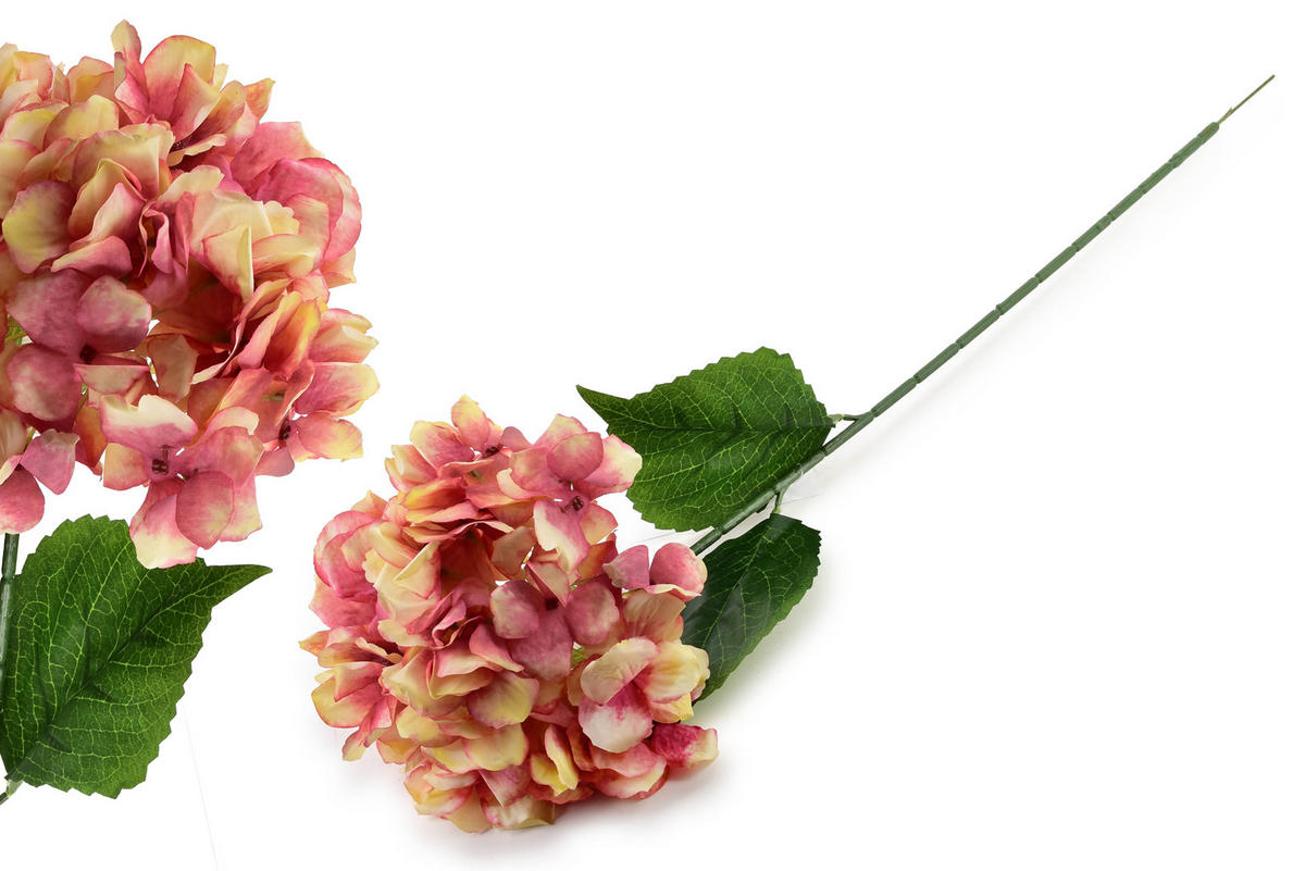 KUNSTBLUME Virdis Hortensia Mehrfarbig 73/73/73 cm Kunstoff - Multicolor, Kunststoff (73cm) - Mondex
