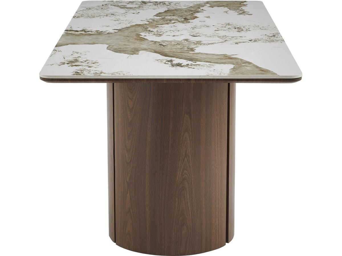 ESSTISCH milano Braun - Braun, Keramik (180/90/75cm) - Habitat Garten