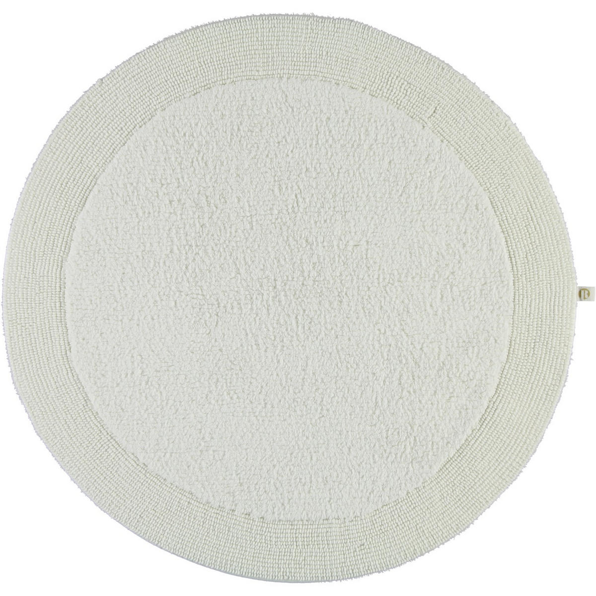 BADTEPPICH EXQUISIT WEISS - 01 - Weiß, Textil (100/100cm) - Rhomtuft