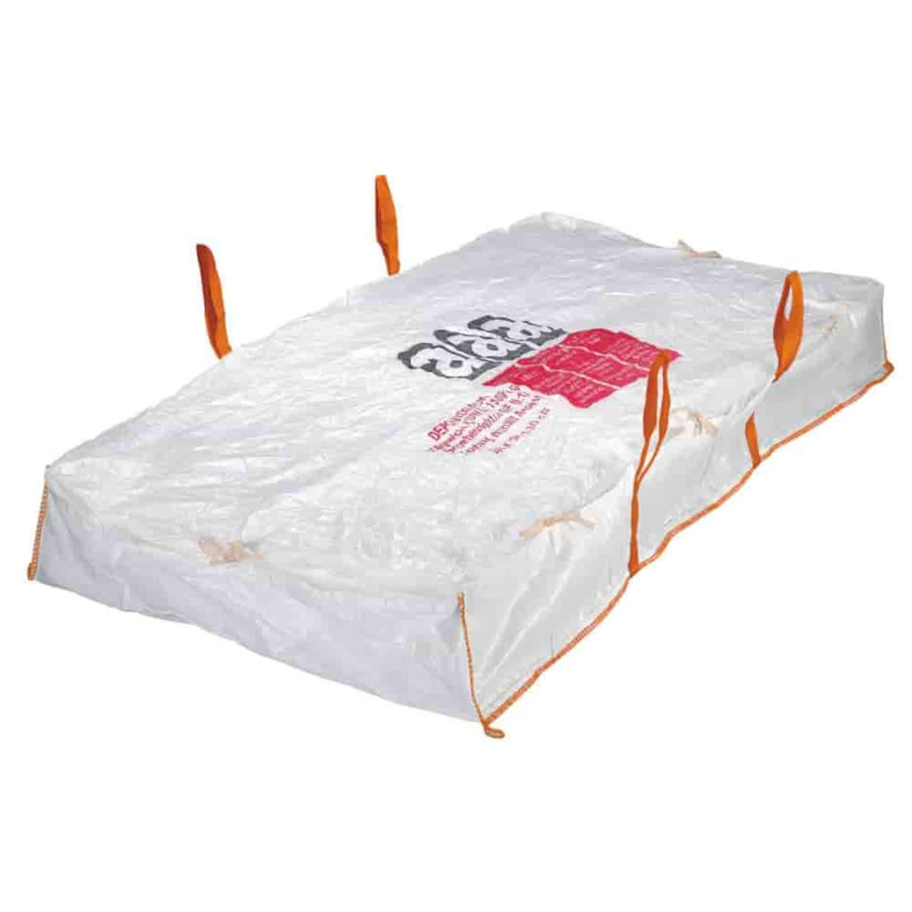 GARTENABFALLSACK, 260x125x30 cm, 1000 kg Tragkraft, PP-Gewebe - Weiß, Textil (125/30/260cm) - BONI-SHOP