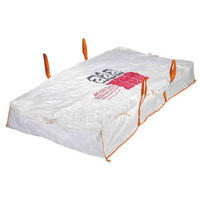 GARTENABFALLSACK, 260x125x30 cm, 1000 kg Tragkraft, PP-Gewebe - Weiß, Textil (125/30/260cm) - BONI-SHOP