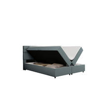 BOXBETT Reve 160 x 200 cm mit Bettkasten und Lattenrost ohne matratze - hellblau - Rosa, Holz (160/206cm) - Panda Möbel