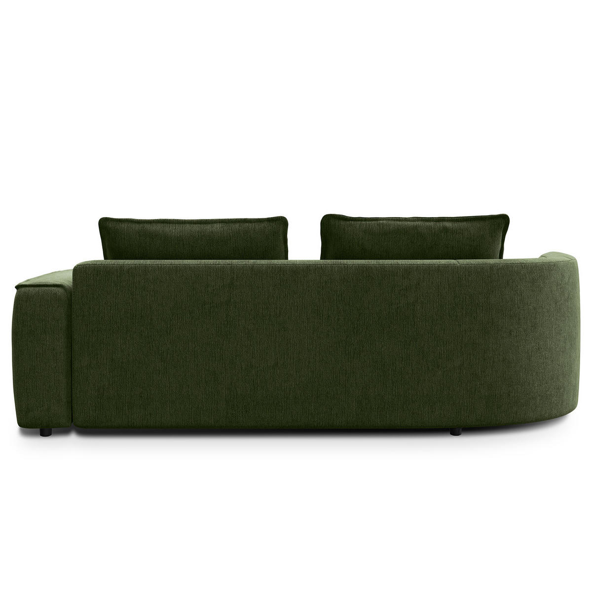 2,5-SITZER SOFA - Grün, Textil (217/82/156cm) - home24