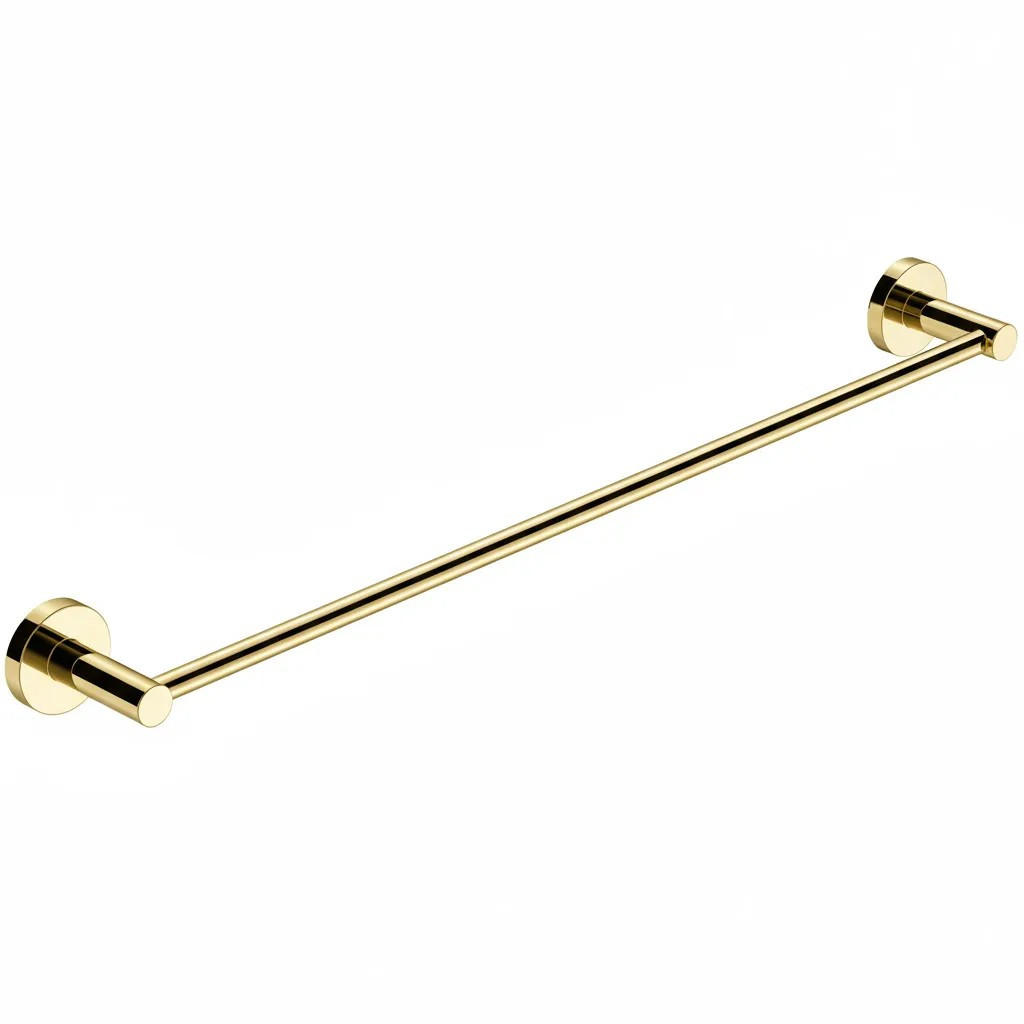 HANDTUCHHALTER Rea 5601 Leo Gold - Goldfarben, Metall (7/5/63cm) - REA