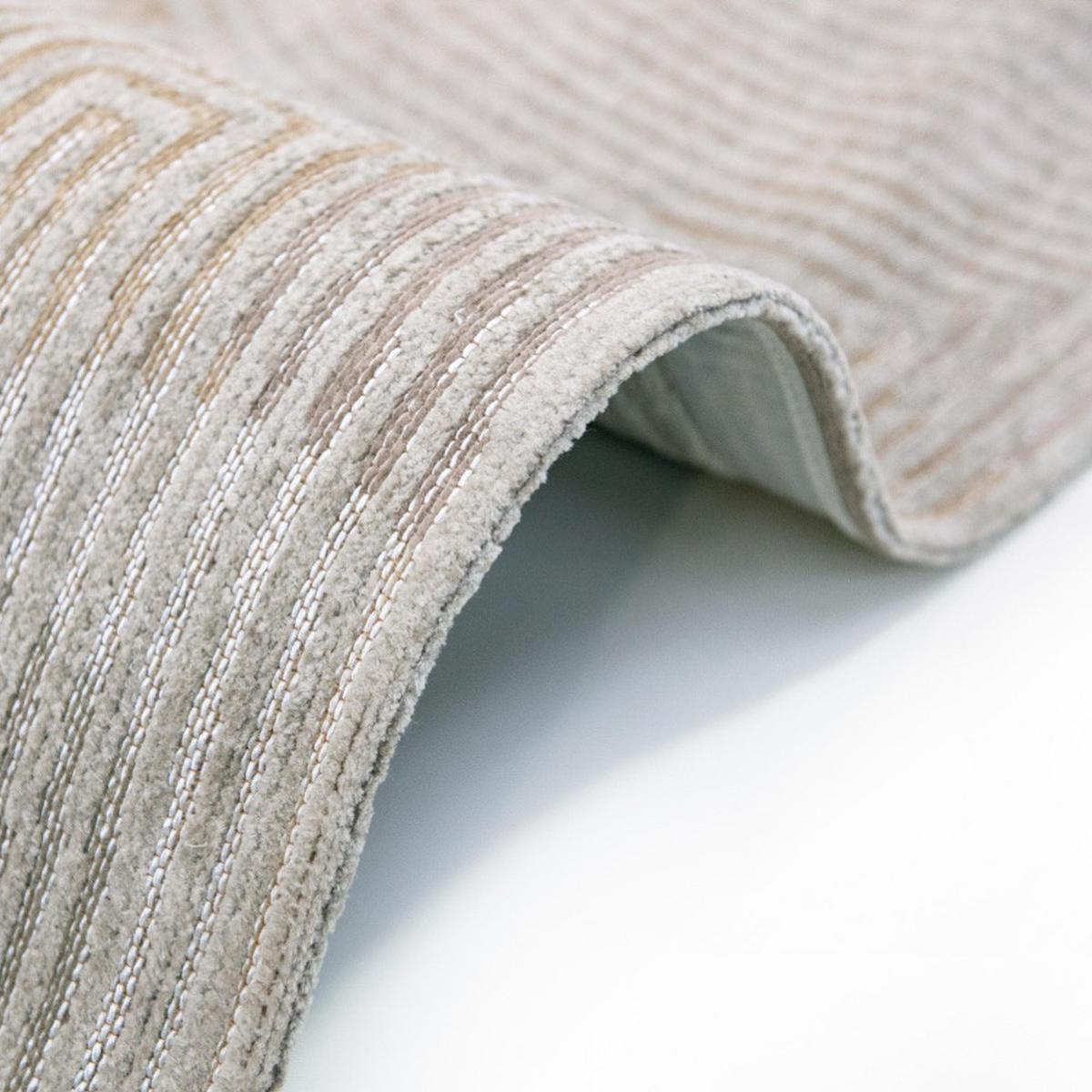 TEPPICH Shell Beige Meditation Coral 80/150 cm - Beige, Textil (80/150cm) - Louis De Poortere