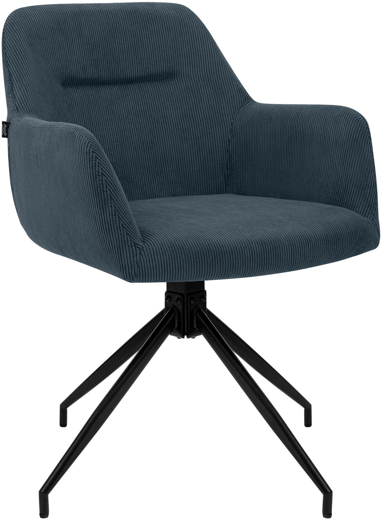 CLP Esszimmerstuhl Dunkelblau 58x85x60 cm