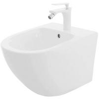 WANDHÄNGENDES Bidet Rea Carlo Mini - Weiß, Keramik (37/32.5/49.5cm) - REA