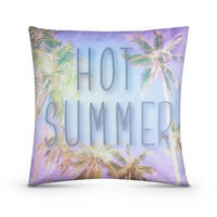 OUTDOORKISSEN 45x45 cm wasserabweisend "Hot Summer" 1er-Pack - Lila, Kunststoff (45/45cm)